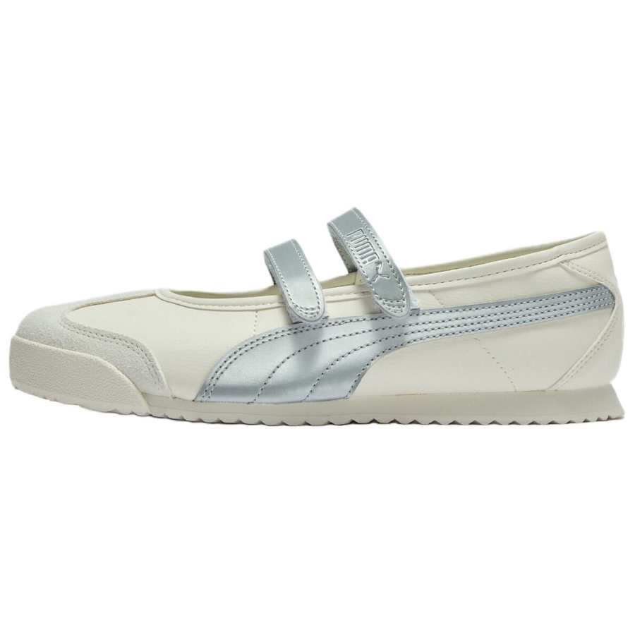PUMA Turino 2 Mary Jane Shoes Women's Ecru Silver