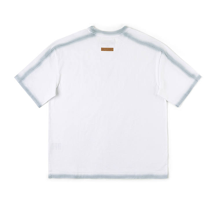 Lee X Feng Chen Wang FENG CHEN WANG T Shirts Men's White Crew Neck Moderate Straight Fit
