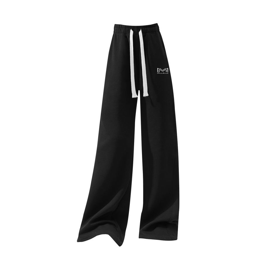 MIIOW Casual Pants Unisex Moderate Straight Fit Pants