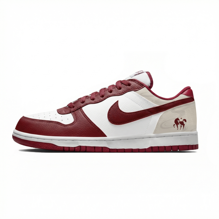 Nike Nike Big Lemon Joy Abrasion Resistant Breathable Low top Skateboard Shoes Men's Red
