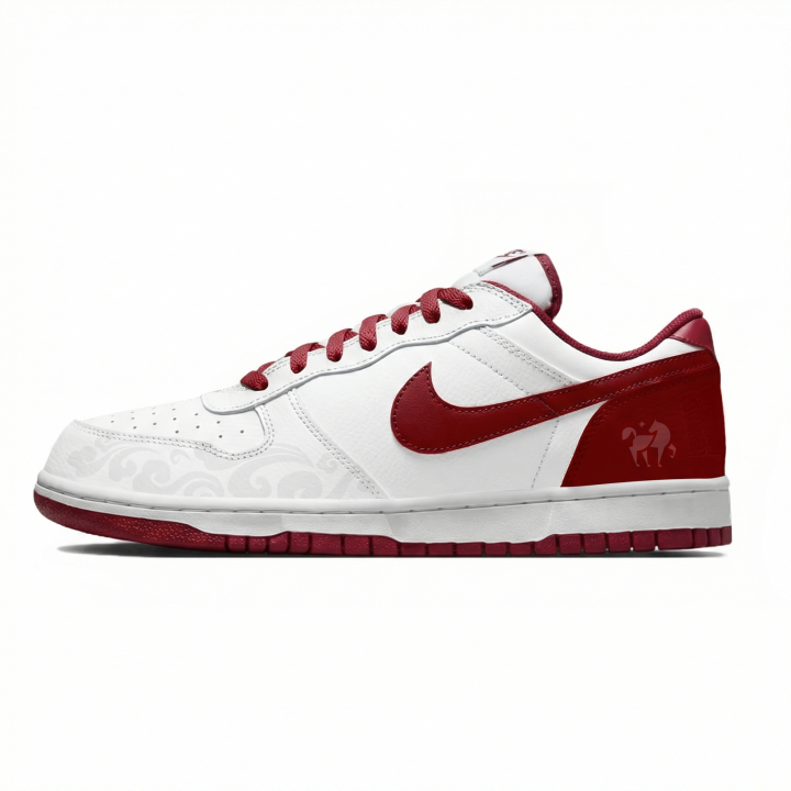 Nike Nike Big Lemon Joy Low top Skateboard Shoes Men's Red