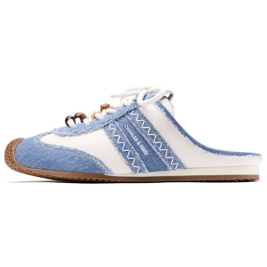 CHARLES&KEITH Composite Sole Abrasion Resistant Closed Toe Slippers Women's
