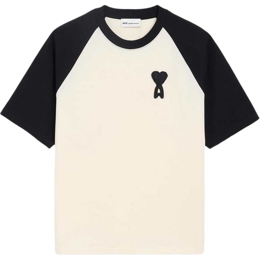 Amiparis Paris Logo Detailed Crewneck T-Shirt