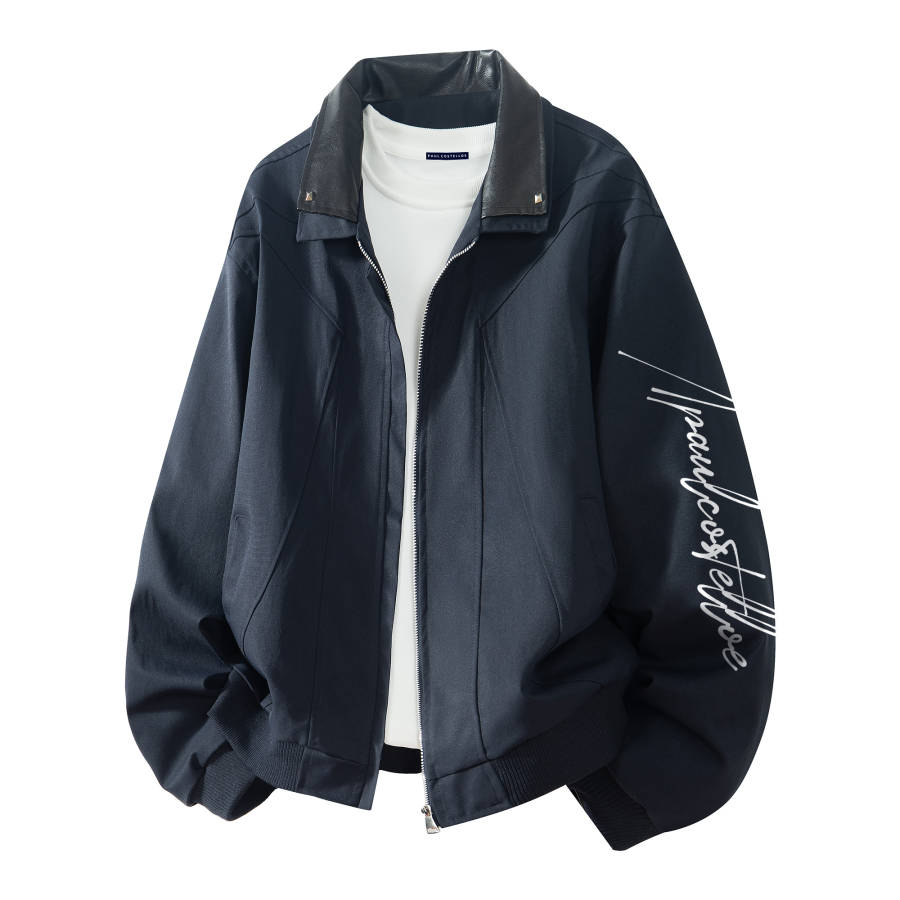 PAUL COSTELLOE Jackets Unisex Lapel Moderate Workwear