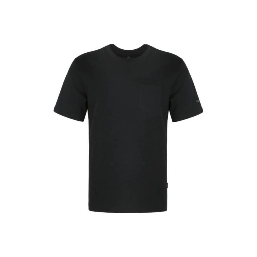 Converse T Shirts Men's Black Crew Neck Moderate