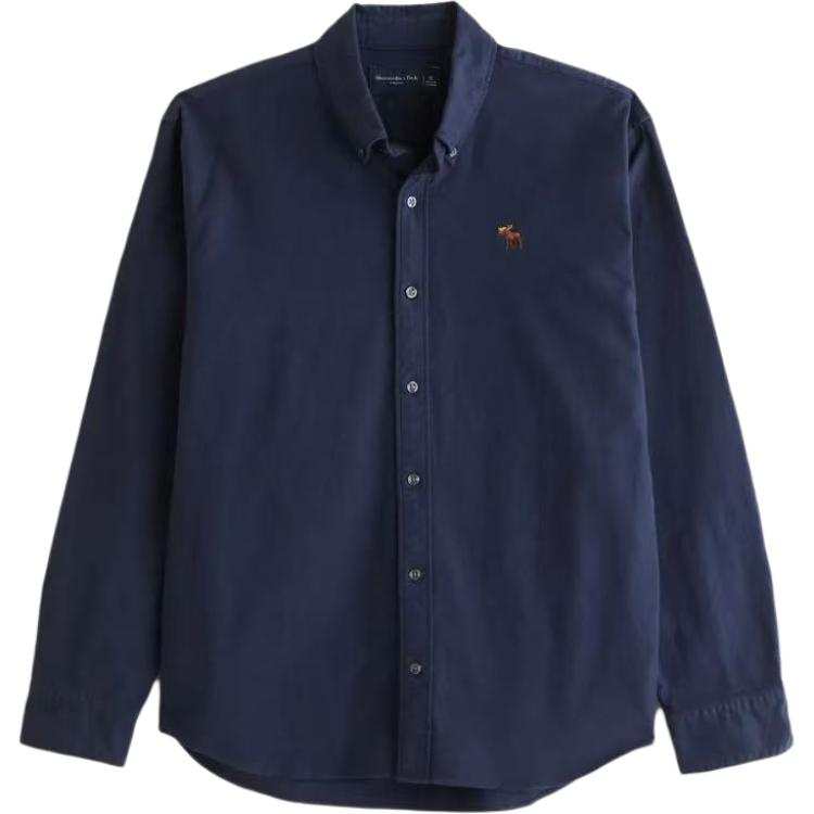 Abercrombie&Fitch Shirts Men's Dark Blue Moderate