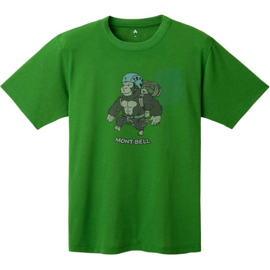 MONTBELL T Shirts Unisex Crew Neck