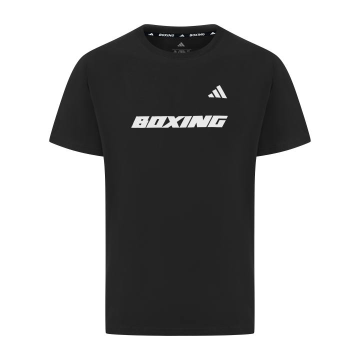 Adidas Adidas Knitted Fabric Crew Neck Short Sleeved Unisex Black White