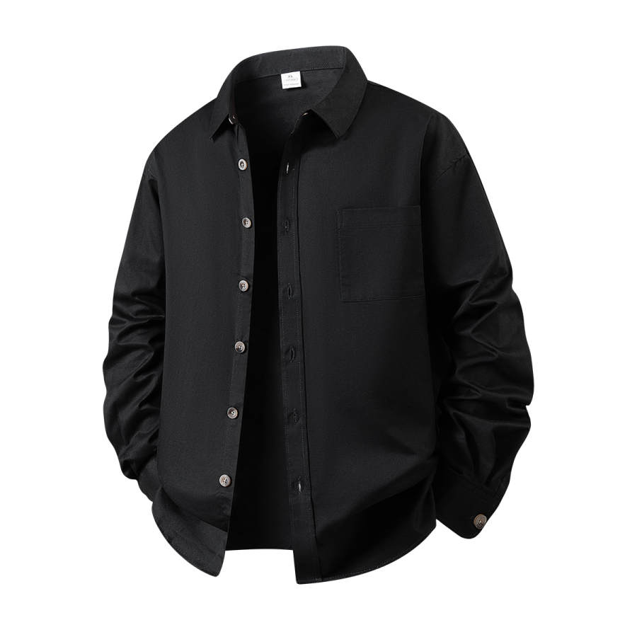 Hodo Shirts Men's Lapel Moderate Workwear