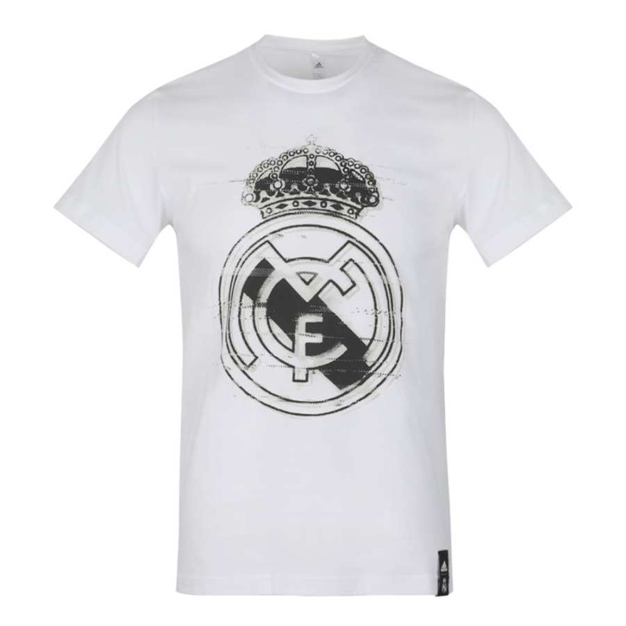 Adidas Adidas T Shirts Men's White Crew Neck Moderate