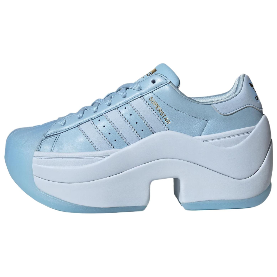 Adidas Originals Superstar Bold Casual Shoes Women's Crystal Blue