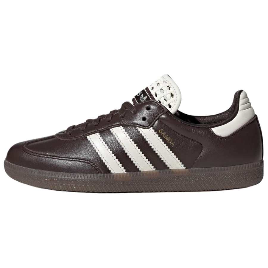 Adidas Originals SAMBA OG German Army Trainers Women's Aurora Brown/Jade White