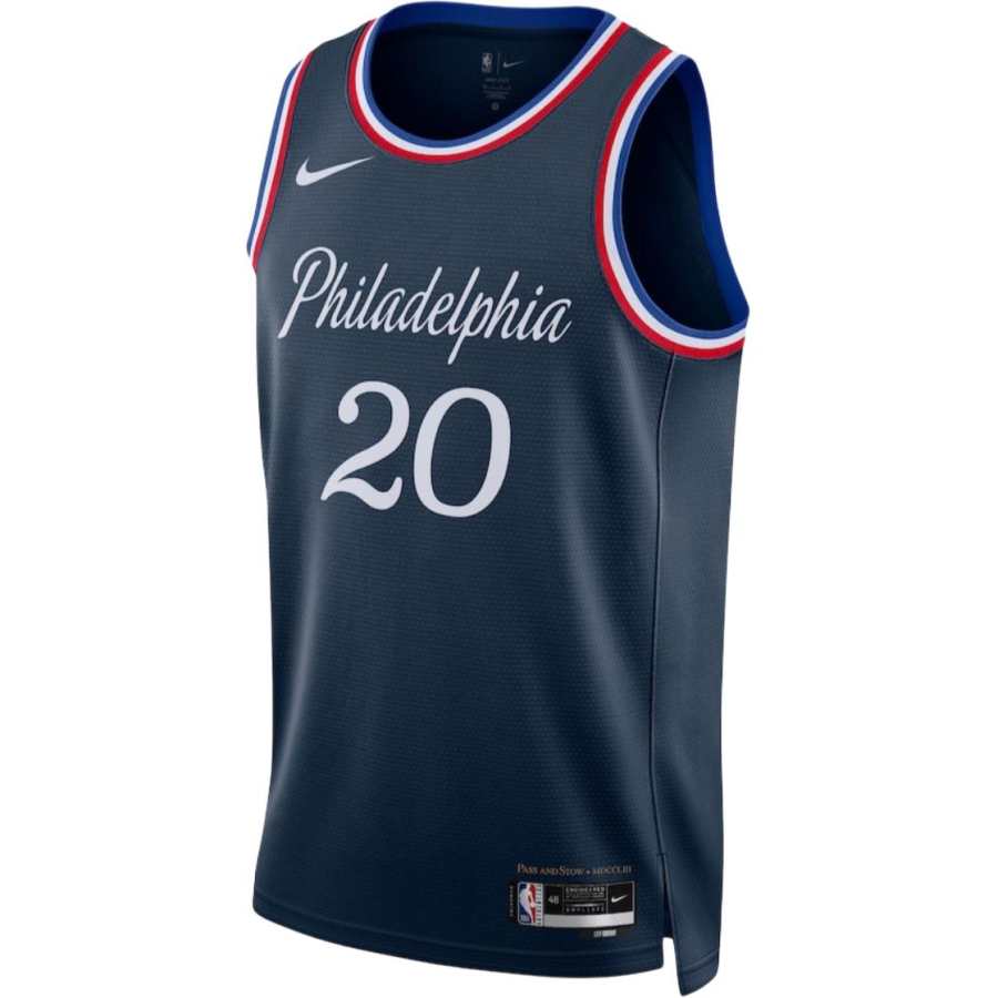 Nike Nike Philadelphia 76ers Jared McCain Unisex 2025/26 Swingman City Edition Basketball Jersey Unisex