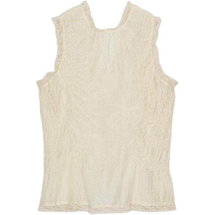 ZARA Shirts Women's Cream V Neck Other