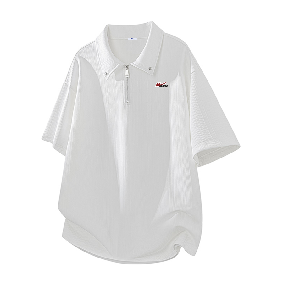 WARRIOR WARRIOR Polo Shirts Unisex Lapel Moderate Straight Fit