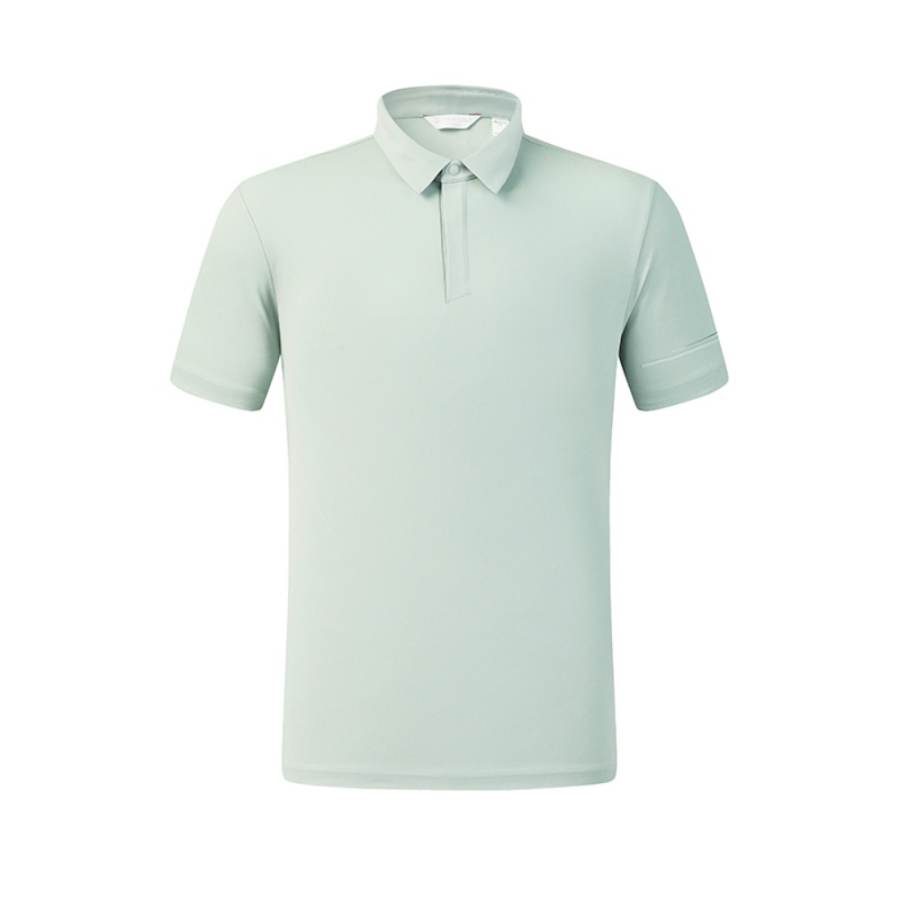 FILA Golf Polo Shirt Men's Asphalt Stone Gray