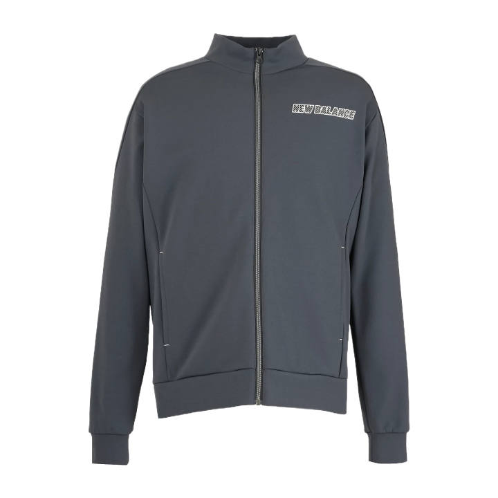 New Balance New Balance Jackets Men's Charcoal Gray Stand Collar Moderate Other