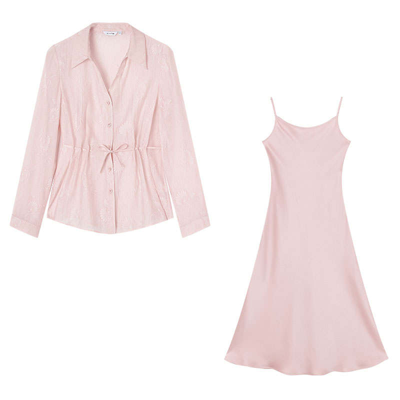 XIANGYING Shirt Matching Set Women's