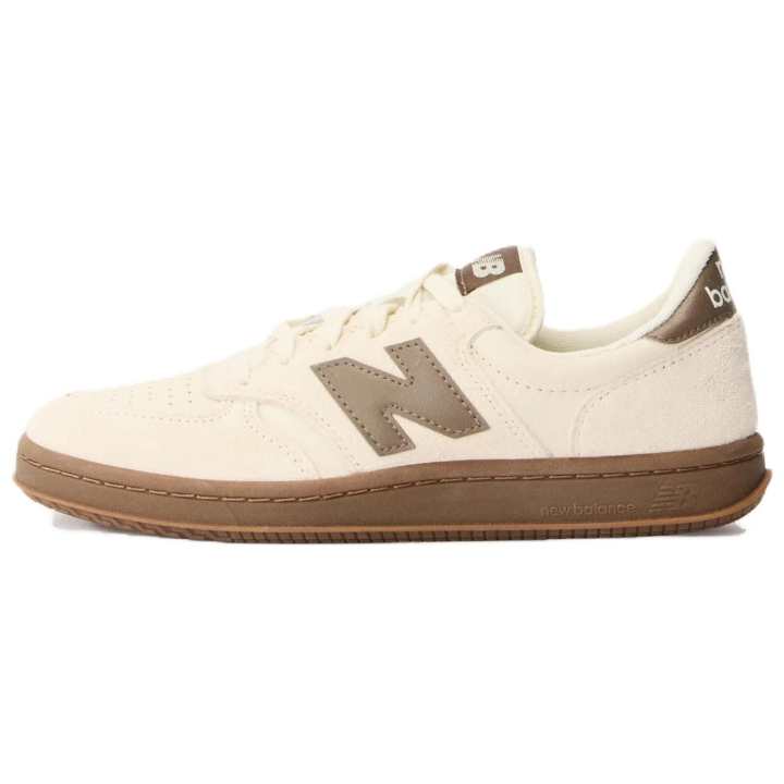 New Balance New Balance CT500 Artificial Leather Skateboard Shoes Unisex White Brown