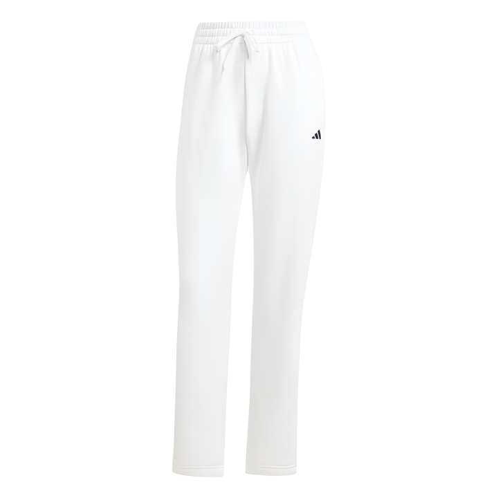Adidas Adidas Essentials Small Logo Feel Cozy Open Hem Pants Casual Pants Women's White