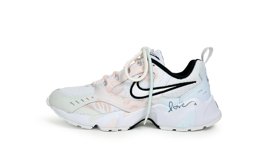 Nike Nike Air Heights Mint Milk Foam Low top Casual Shoes Women's Pink Blue