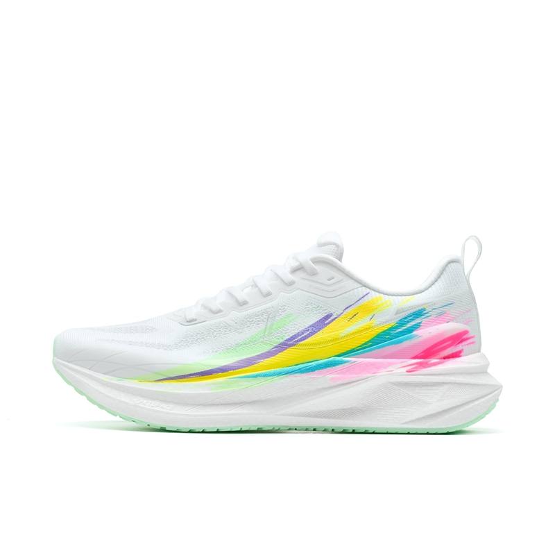 XTEP 360X3.0 LITE Mesh Low top Physical Fitness Test & Exam Racing Running Shoes Men's White