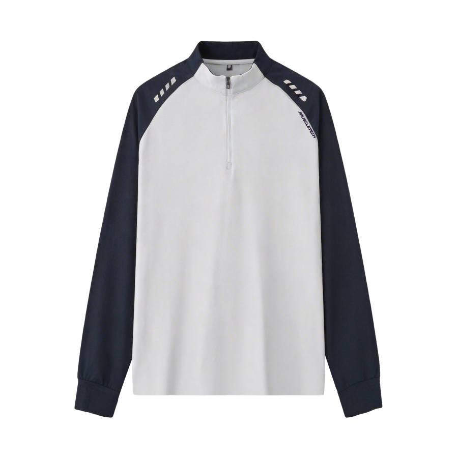 MUSCLETECH T Shirts Unisex Stand Collar Moderate Straight Fit