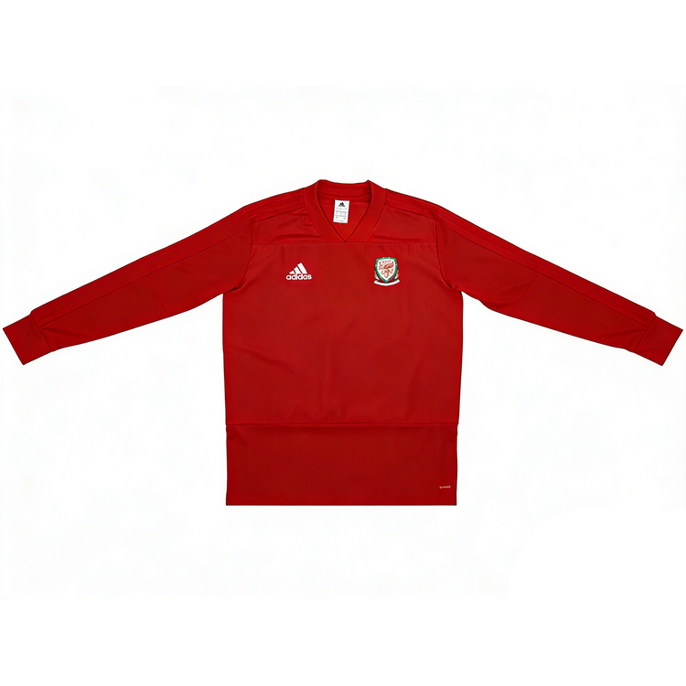 Adidas Adidas Wales National Team Wales Training Top Soccer Jersey Men's