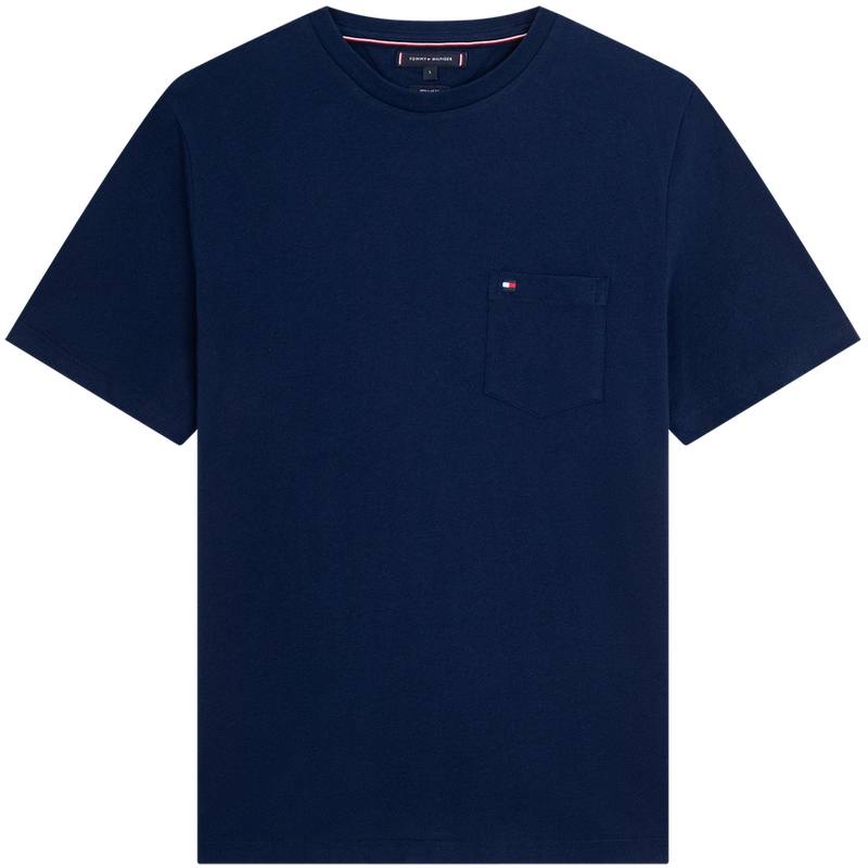 Tommy Hilfiger T Shirts Men's Crew Neck Moderate