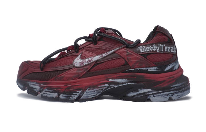 Nike Nike Initiator Cow Split Leather Cushioning Abrasion Resistant Low top Running Shoes Unisex Red