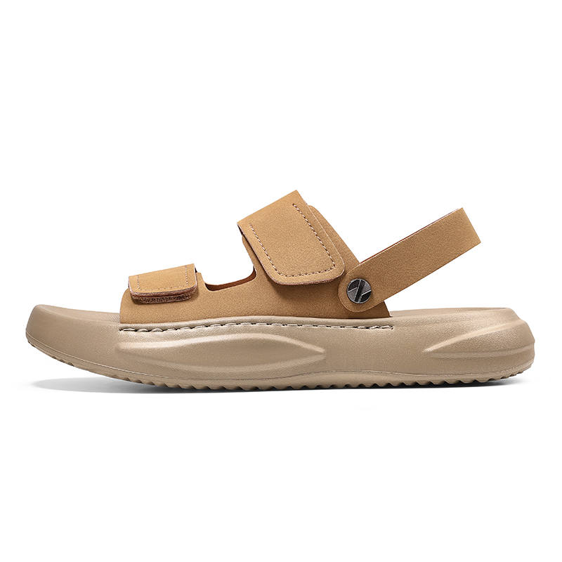 SEPTWOLVES SEPTWOLVES Synthetic Leather Beach Sandals Men's HD