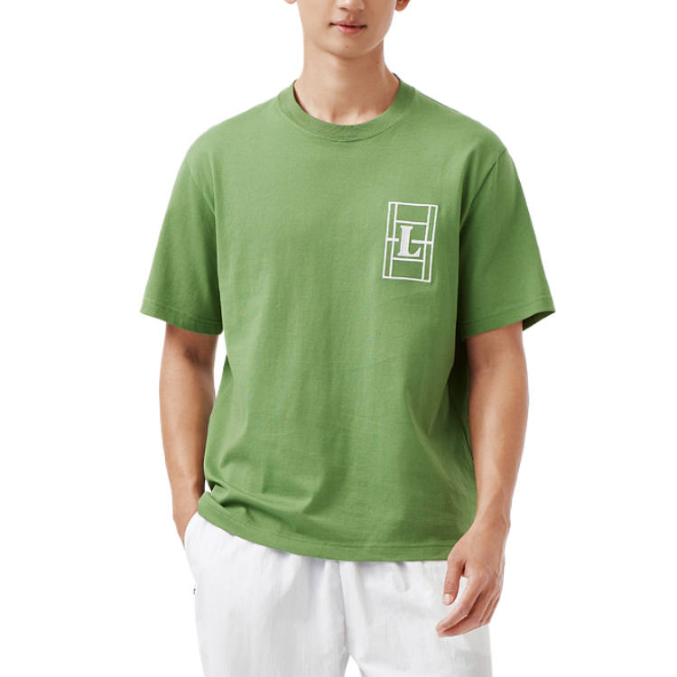 LACOSTE T Shirts Men's Crew Neck Moderate