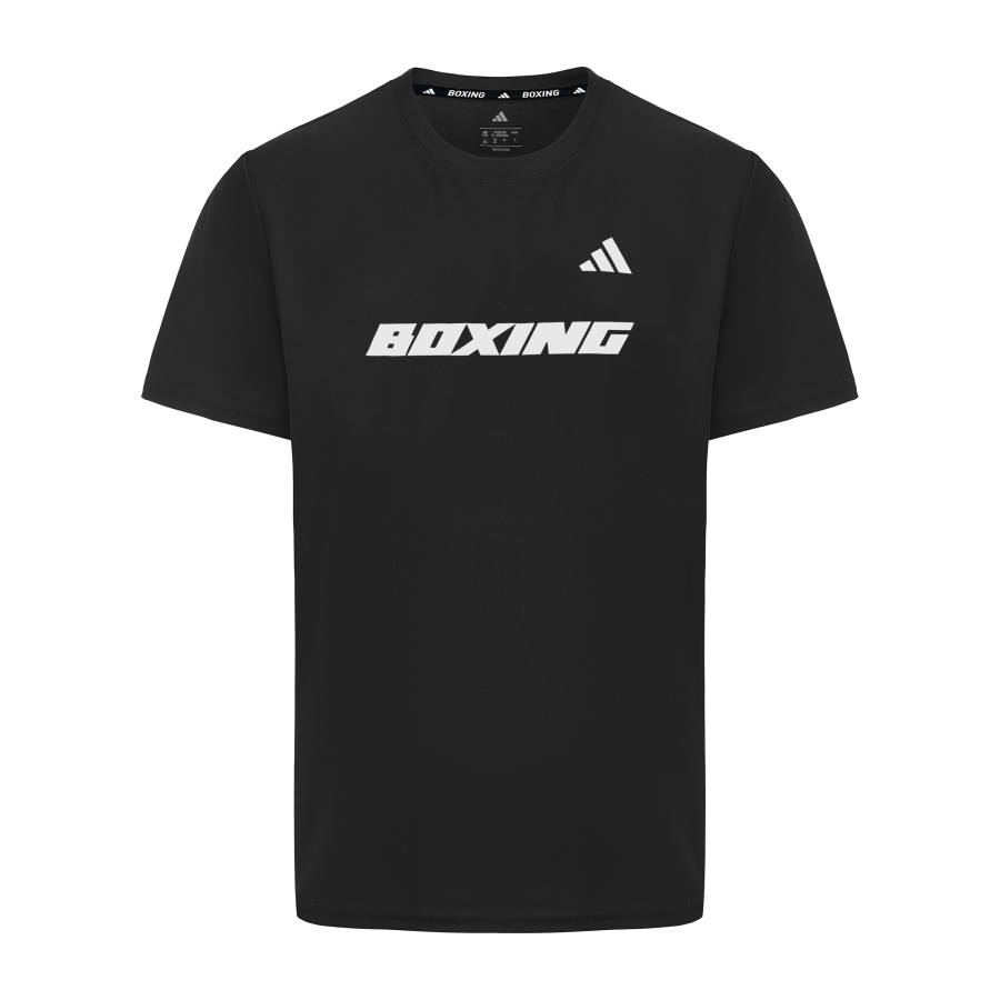 Adidas Adidas Quick Dry Crew Neck Short Sleeved Unisex Black White