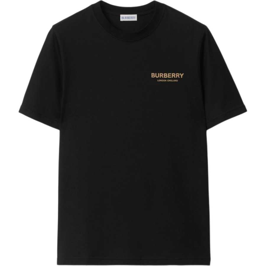 Burberry Regular Sleeve T Shirt Women's Black