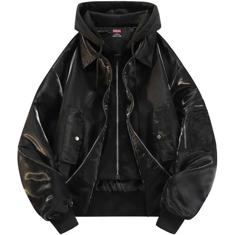 BALENO Jackets Unisex Hooded Moderate Mock Two Piece