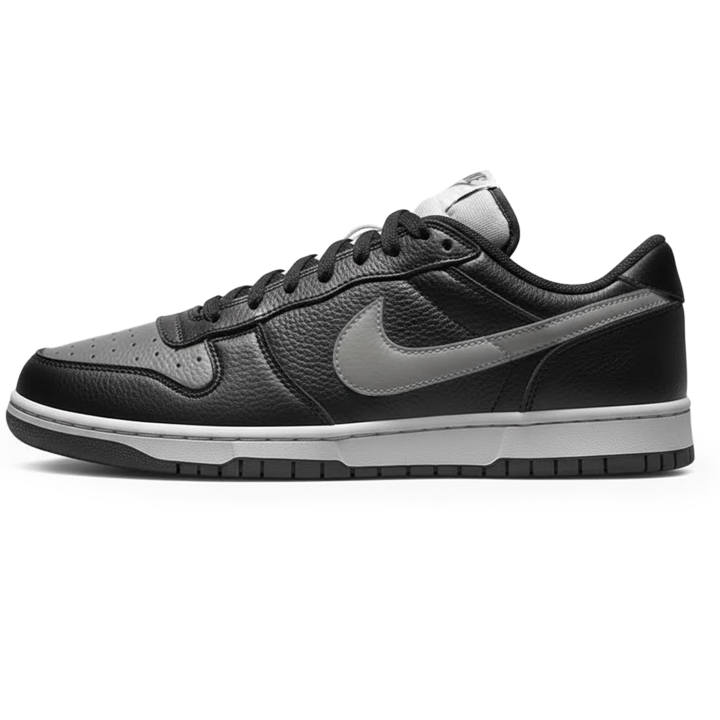 Nike Nike Dunk Shadow Gray Slip Resistant Abrasion Resistant Low top Skateboard Shoes Men's Black White
