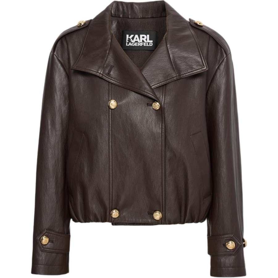 KARL LAGERFELD / Karl Lagerfeld Jeans Leather Jacket Women's