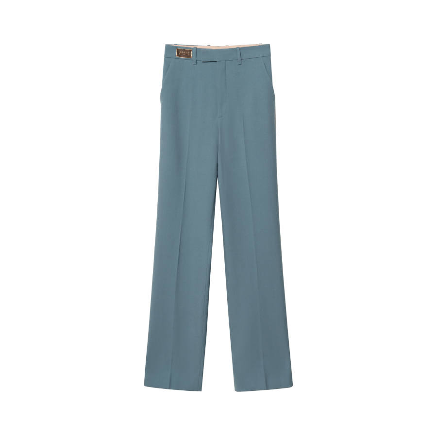 GUCCI High Waist Horsebit Trousers