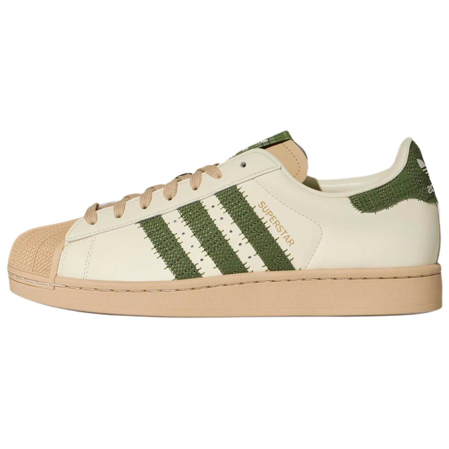 Adidas Originals Superstar 2 Skateboard Shoes Unisex Beige