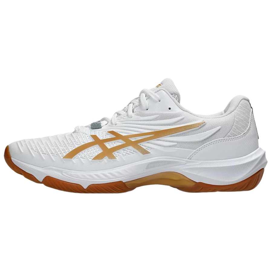 ASICS COURT CONTROL FF 4 Support Rebound Badminton Shoes Unisex White Orange