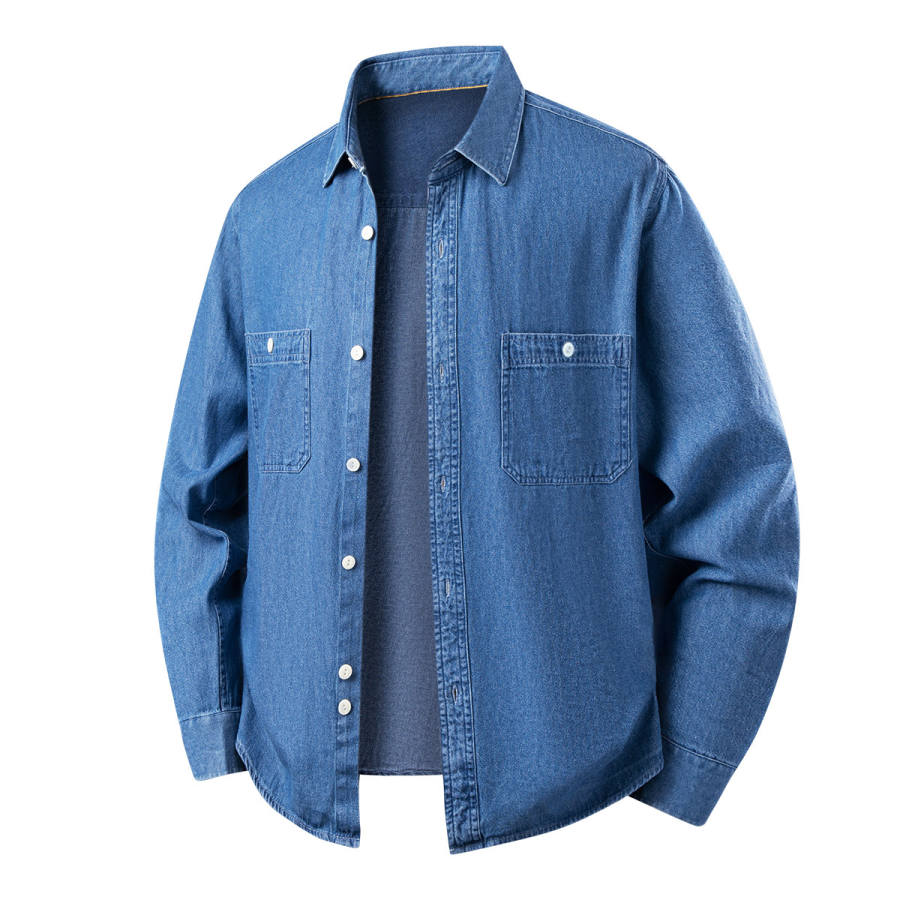 Hodo Shirts Men's Lapel Moderate Workwear