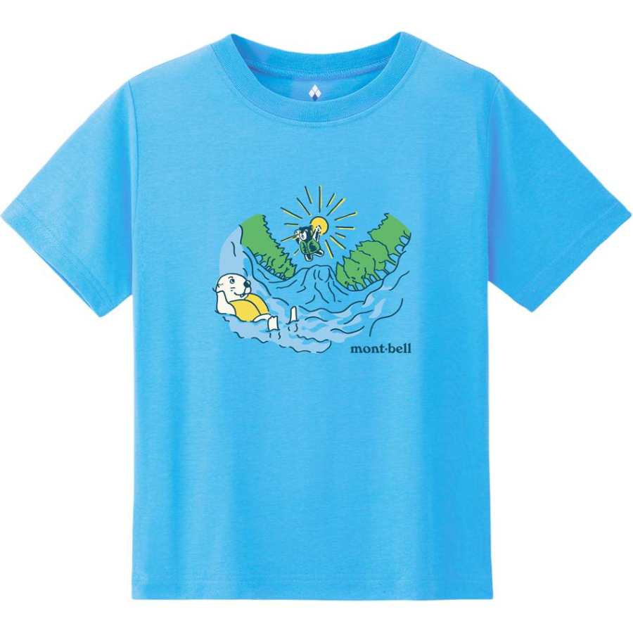 MONTBELL Kids T Shirts Crew Neck Moderate