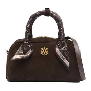 AMIRI Calf Suede Handbag Women's Brown