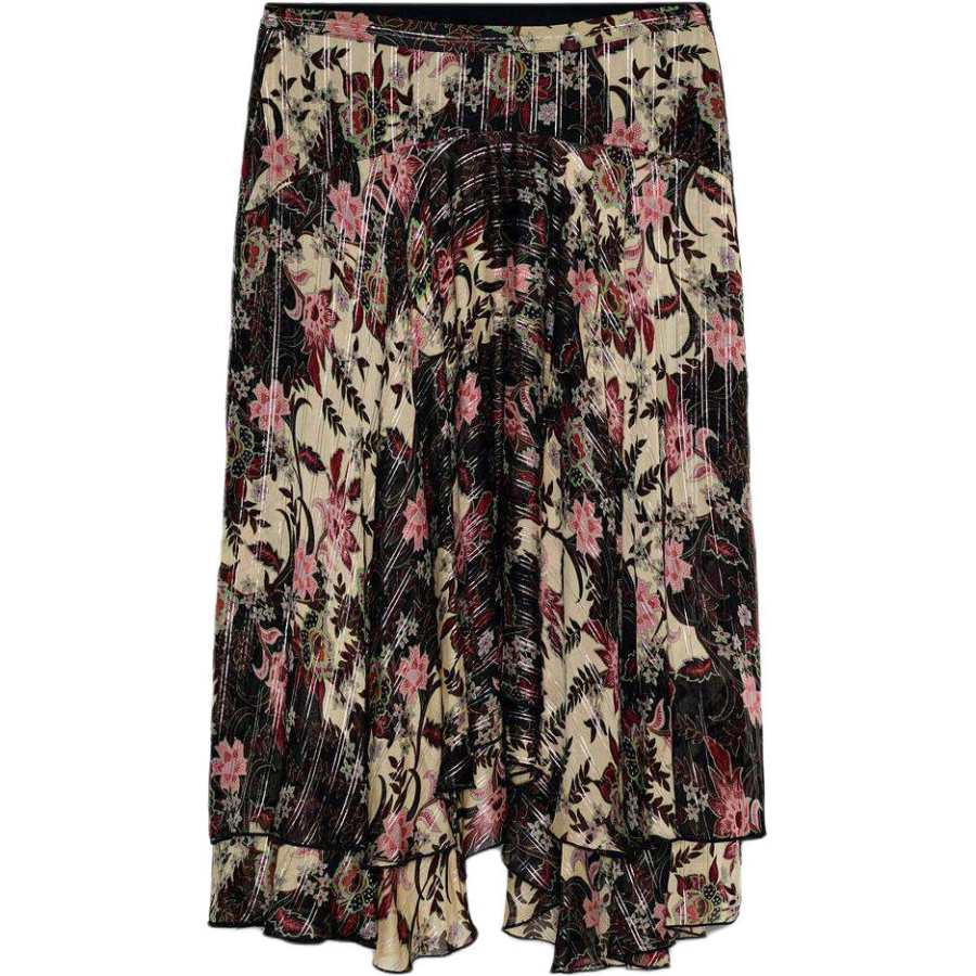ZARA Casual Long Skirts Women's Multicolor Moderate Mid Length