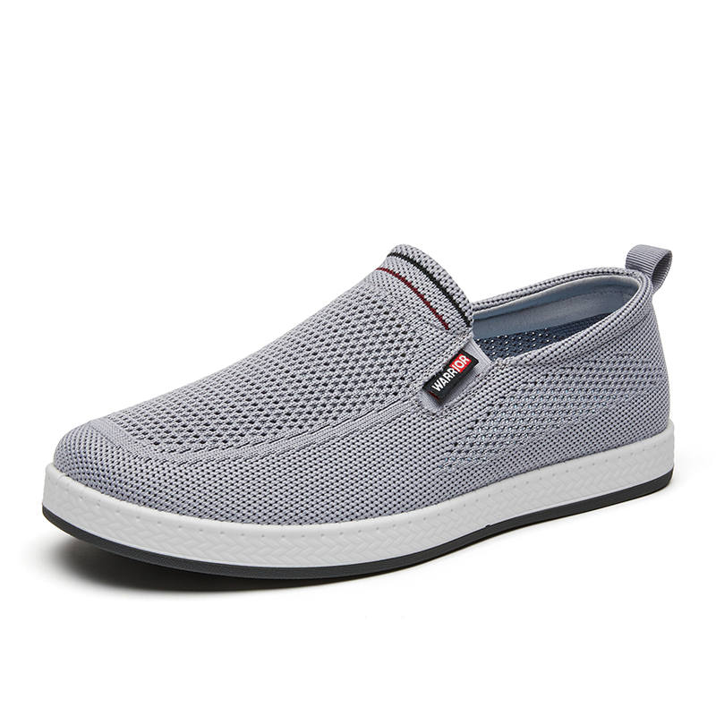 WARRIOR WARRIOR Casual Shoes Men's Low Top Gray White