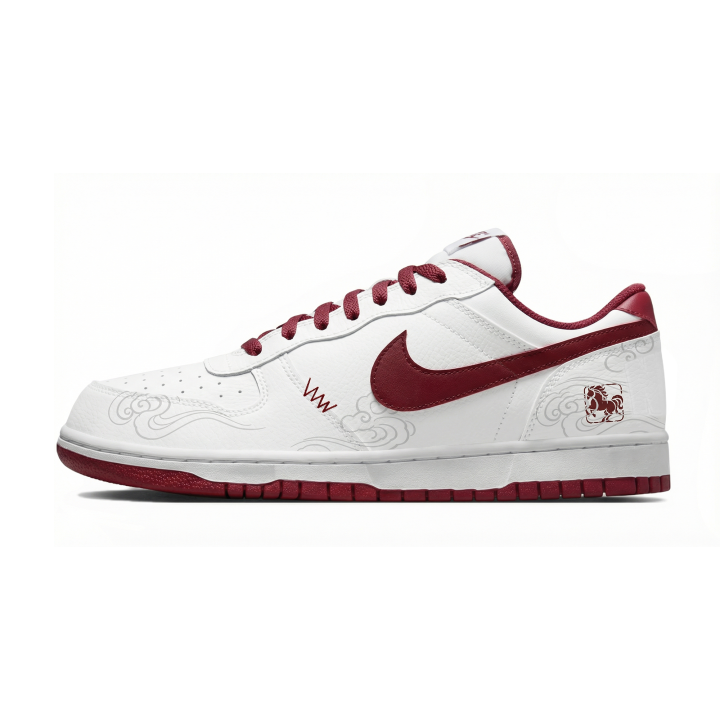 Nike Nike Big Lemon Joy Low top Skateboard Shoes Men's White