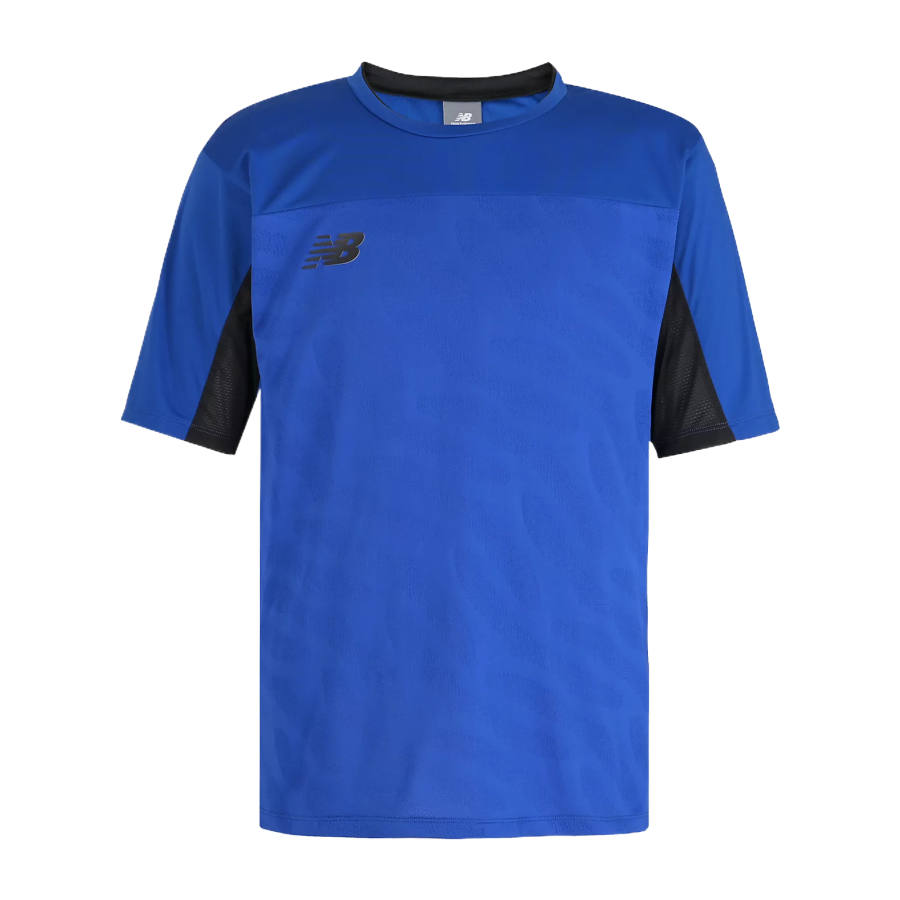 New Balance New Balance T Shirts Men's Cobalt Blue Crew Neck Moderate