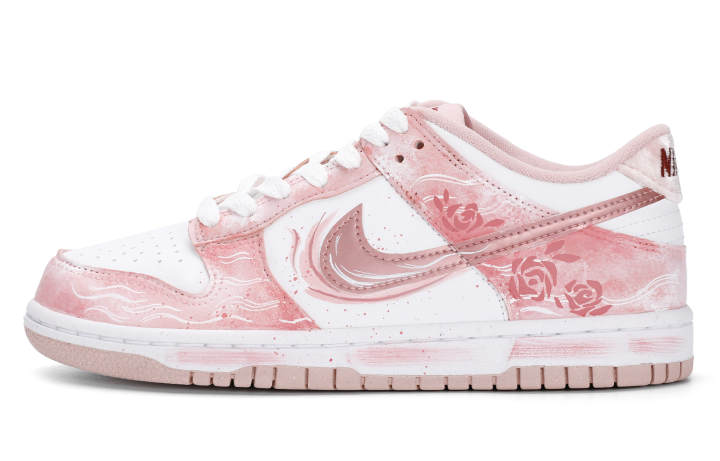 Nike Nike Duke Low top Skateboard Shoes Women's Pink White