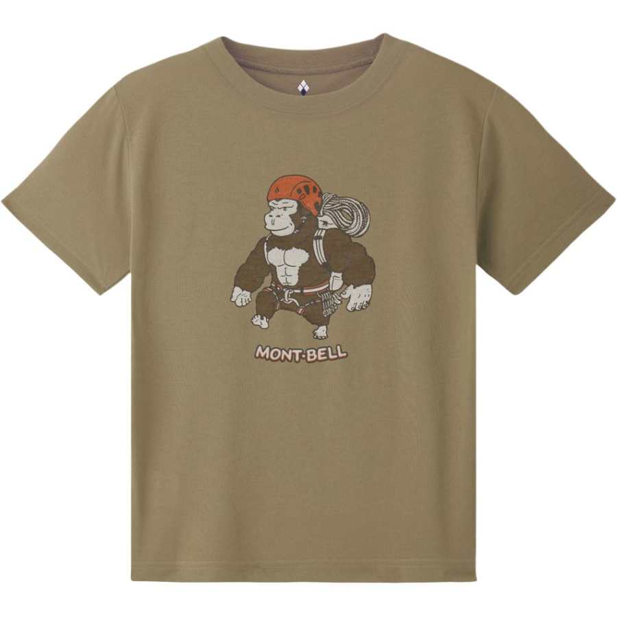 MONTBELL T Shirt Children Aged 3 7 Years Old