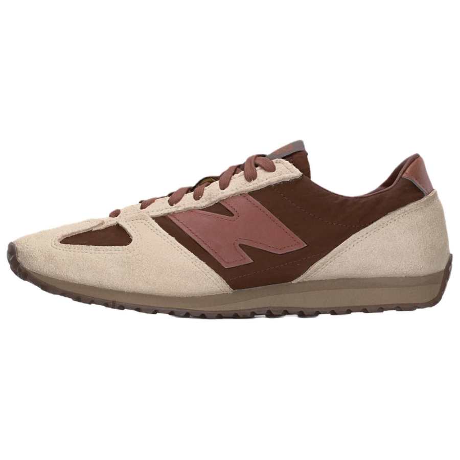 New Balance New Balance NB 471 Leather Casual Shoes Unisex Beige Brown
